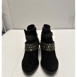 Naughty Monkey Women's Casual Boots BLACK - Black & Leopard, black, Size 9.0